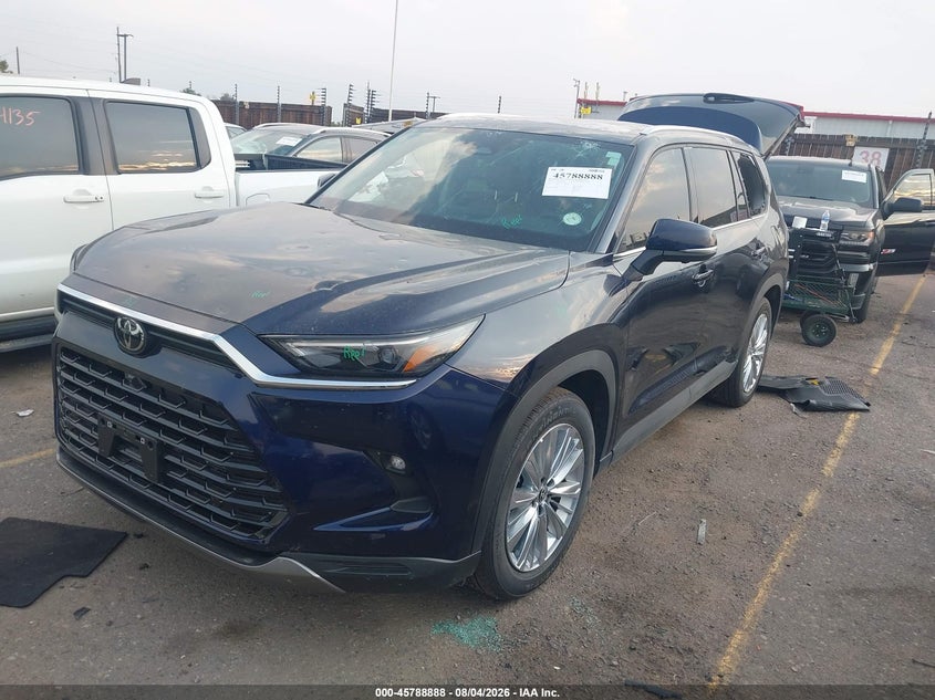 2026 Toyota Highlander VIN 5TDAAAB5XTS122298 IAAI salvage auction — HAIL, Salvage (Colorado), sold $35,850 on 2026-09-22 (photo 2)