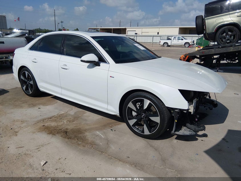 2017 Audi A4 VIN WAUENAF44HN000179 IAAI salvage auction — FRONT END, Salvage Title, sold $7,000 on 2026-09-05 (photo 1)
