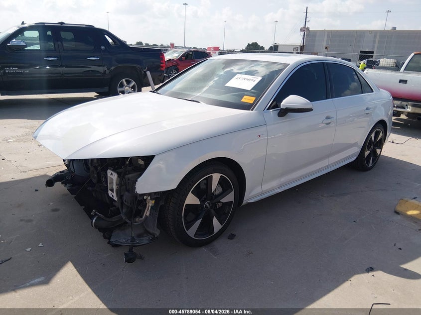2017 Audi A4 VIN WAUENAF44HN000179 IAAI salvage auction — FRONT END, Salvage Title, sold $7,000 on 2026-09-05 (photo 2)