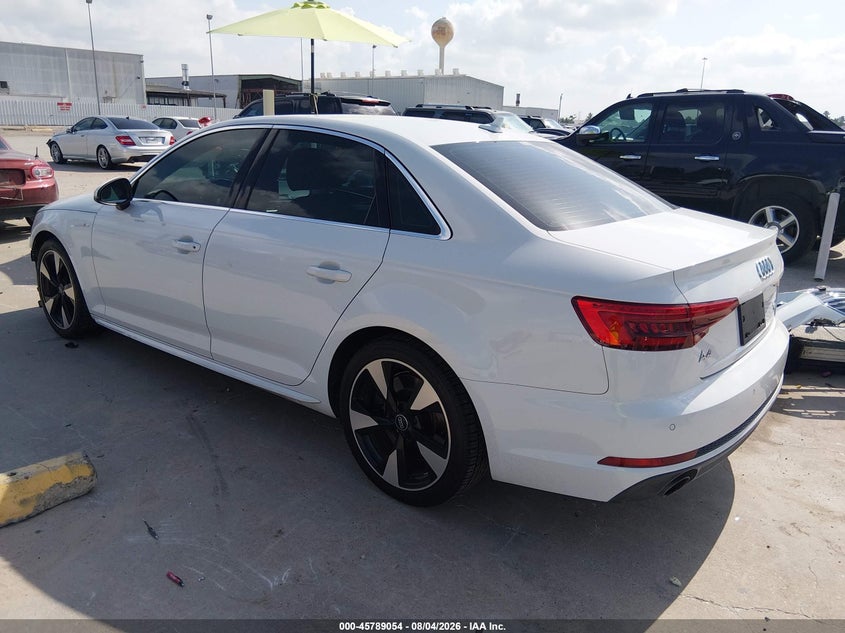 2017 Audi A4 VIN WAUENAF44HN000179 IAAI salvage auction — FRONT END, Salvage Title, sold $7,000 on 2026-09-05 (photo 3)