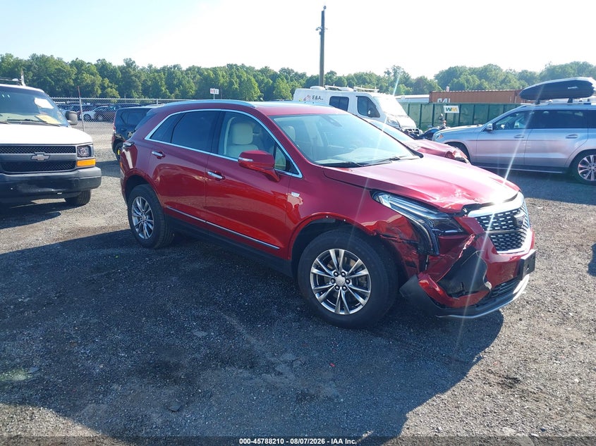 2021 Cadillac Xt5 VIN 1GYKNDRS3MZ222128 — IAAI salvage auction photo