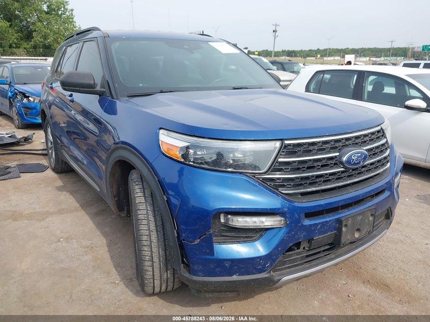 2020 Ford Explorer VIN 1FMSK7DH9LGB15988 — IAAI salvage auction photo