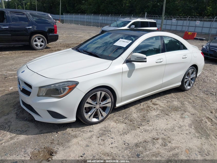 2014 Mercedes-benz Cla-klasse VIN WDDSJ4EB3EN059065 IAAI salvage auction — NORMAL WEAR, Clear (Georgia), sold $1,900 on 2026-08-13 (photo 2)