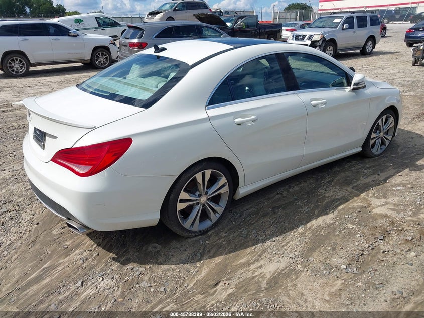 2014 Mercedes-benz Cla-klasse VIN WDDSJ4EB3EN059065 IAAI salvage auction — NORMAL WEAR, Clear (Georgia), sold $1,900 on 2026-08-13 (photo 4)
