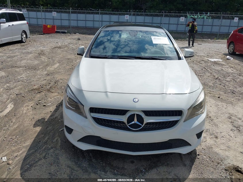 2014 Mercedes-benz Cla-klasse VIN WDDSJ4EB3EN059065 IAAI salvage auction — NORMAL WEAR, Clear (Georgia), sold $1,900 on 2026-08-13 (photo 6)