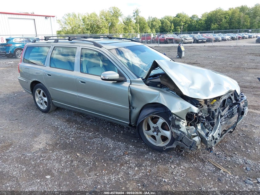2007 Volvo V70 VIN YV1SW592672650212 IAAI salvage auction — FRONT END, Mv-907A (New York), sold $400 on 2026-08-18 (photo 1)