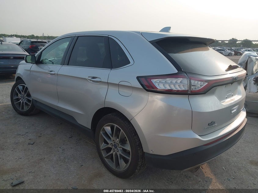 2015 Ford Edge VIN 2FMPK4K80FBB03165 IAAI salvage auction — LEFT FRONT, Original (Texas), sold $1,450 on 2026-09-02 (photo 3)