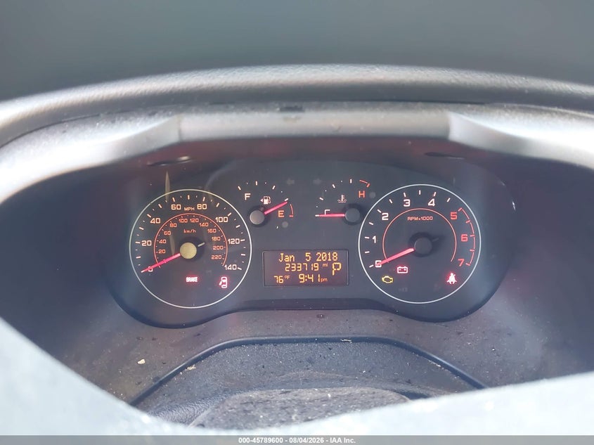 2020 Ram Promaster city VIN ZFBHRFABXL6P26786 IAAI salvage auction — NORMAL WEAR, Original (Ohio), sold $1,800 on 2026-09-10 (photo 7)