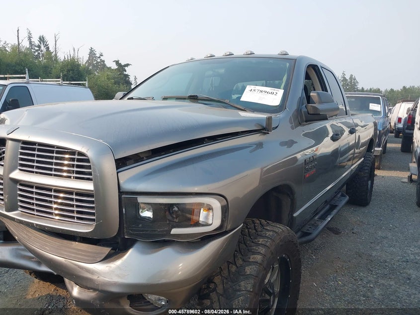 2005 Dodge Ram 3500 VIN 3D7LS38C85G722526 IAAI salvage auction — FRONT END, Bill Of Sale (Washington), sold $7,000 on 2026-08-26 (photo 2)