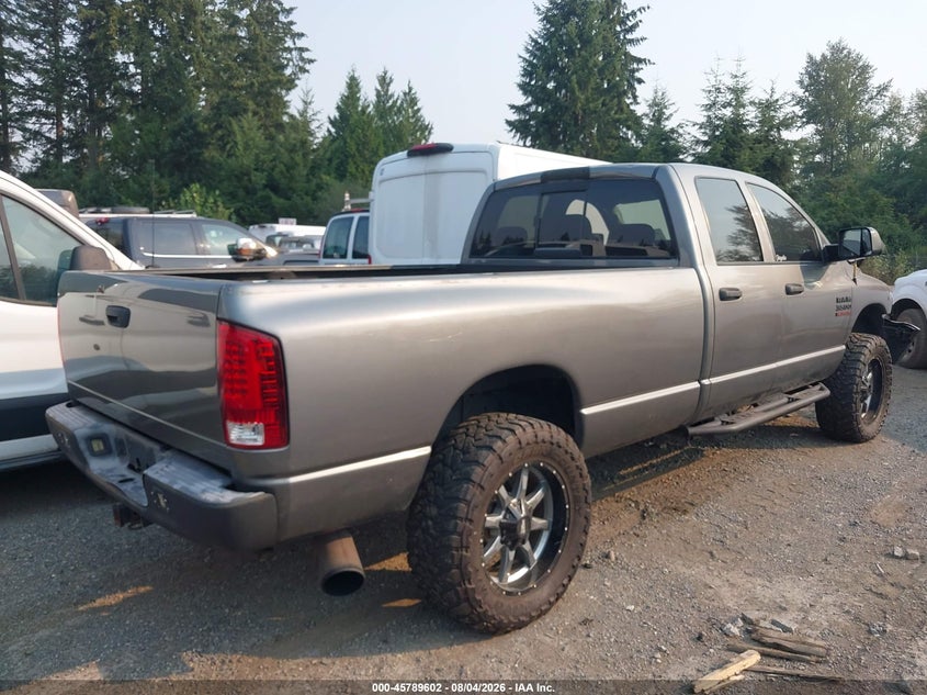 2005 Dodge Ram 3500 VIN 3D7LS38C85G722526 IAAI salvage auction — FRONT END, Bill Of Sale (Washington), sold $7,000 on 2026-08-26 (photo 4)
