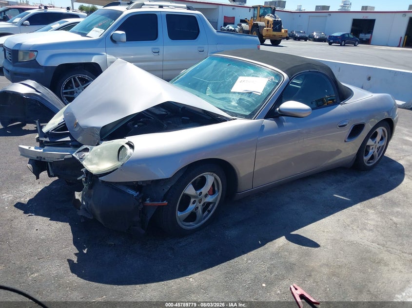 2001 Porsche Boxster VIN WP0CB298X1U664845 IAAI salvage auction — NORMAL WEAR, Clear (California), sold $500 on 2026-08-07 (photo 2)