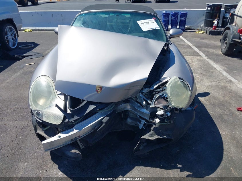 2001 Porsche Boxster VIN WP0CB298X1U664845 IAAI salvage auction — NORMAL WEAR, Clear (California), sold $500 on 2026-08-07 (photo 6)