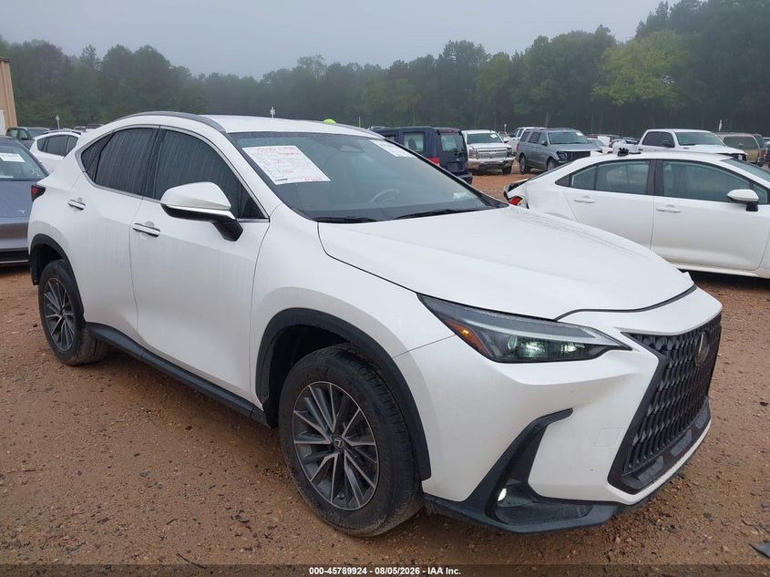 2022 Lexus Nx VIN 2T2ADCAZ0NC002928 — IAAI salvage auction photo