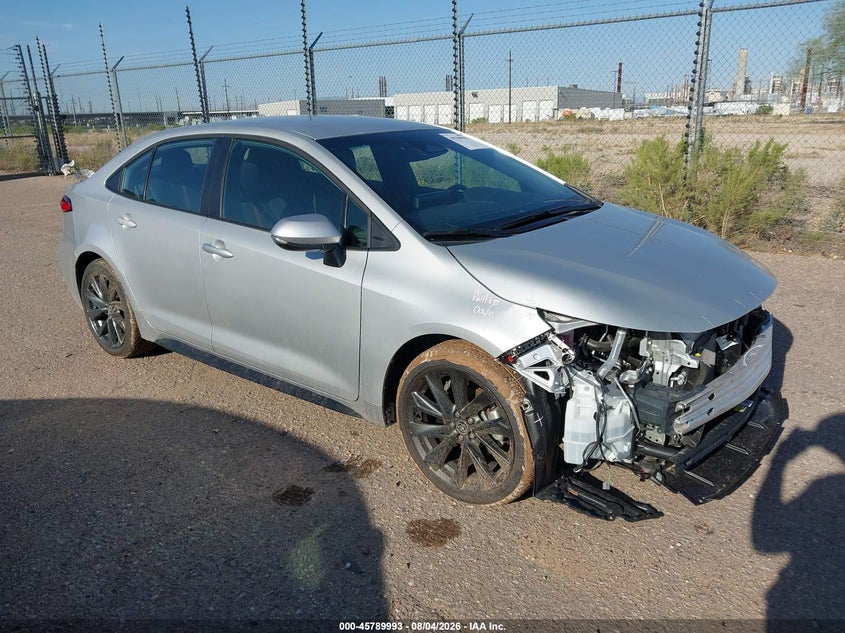 2026 Toyota Corolla VIN 5YFS4MCE2TP259076 IAAI salvage auction — FRONT END, Clear (California), sold $14,100 on 2026-08-20 (photo 1)