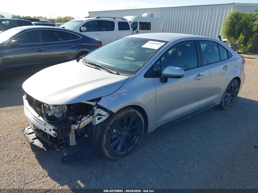 2026 Toyota Corolla VIN 5YFS4MCE2TP259076 IAAI salvage auction — FRONT END, Clear (California), sold $14,100 on 2026-08-20 (photo 2)