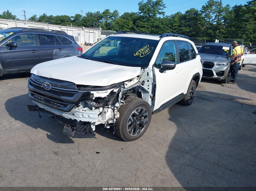 2026 Subaru Forester VIN 4S4SLDD60T3071980 IAAI salvage auction — FRONT END, Salvage Title, sold $11,050 on 2026-08-25 (photo 2)