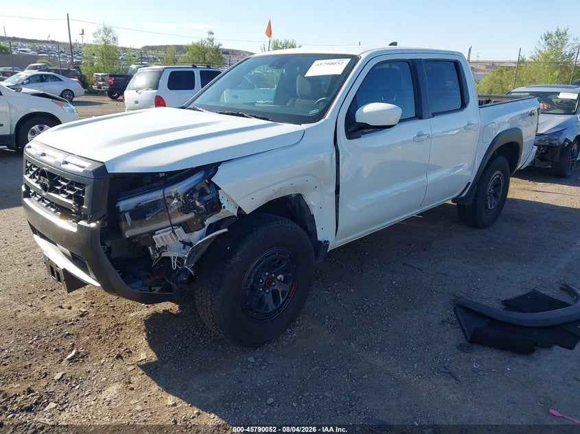 2026 Nissan Navara (frontier) VIN 1N6ED1EK8TN630802 IAAI salvage auction — LEFT FRONT, Enterprise Vehicles Clear Only (Nevada), sold $23,300 on 2026-08-12 (photo 2)