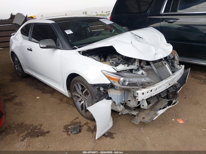 2014 Scion Tc VIN JTKJF5C70E3084005 IAAI salvage auction — FRONT END, Salvage (Arizona), sold $1,400 on 2026-09-01 (photo 1)