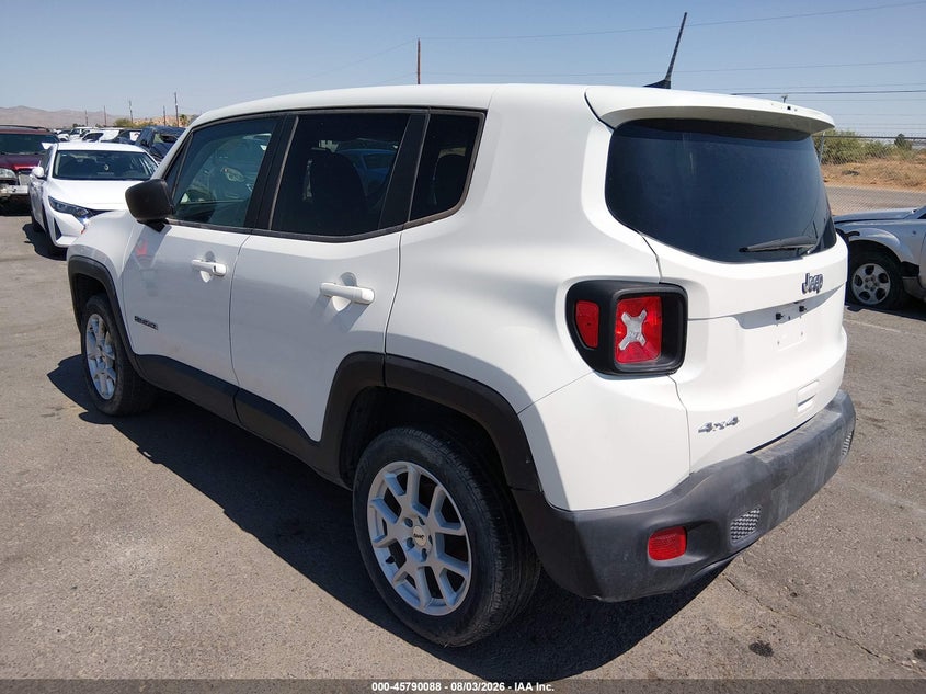 2023 Jeep Renegade VIN ZACNJDB19PPP72756 IAAI salvage auction — FRONT END, Salvage Title, sold $8,400 on 2026-08-12 (photo 3)