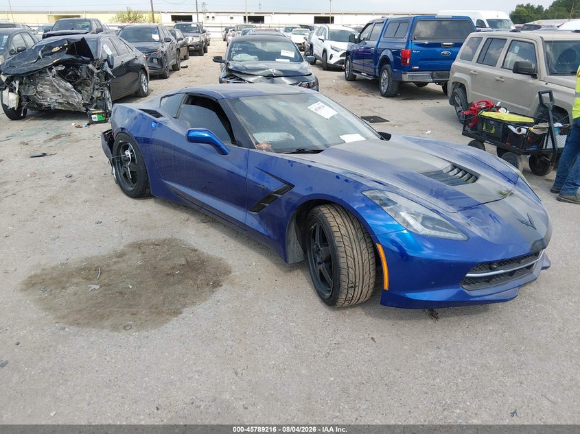2019 Chevrolet Corvette VIN 1G1YF2D78K5114282 — IAAI salvage auction photo