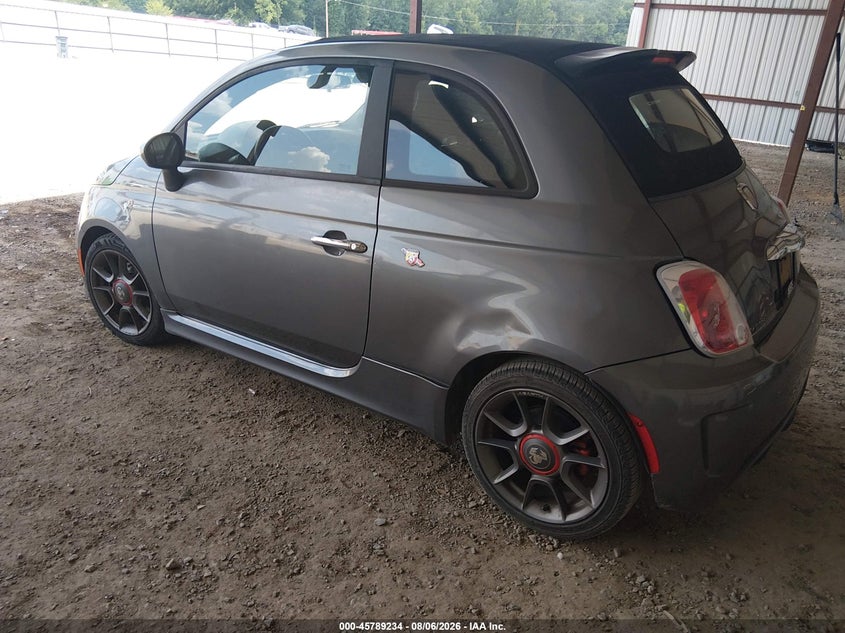 2013 Fiat 500 VIN 3C3CFFJH9DT718551 IAAI salvage auction — NORMAL WEAR, Clear (Louisiana), sold $875 on 2026-08-19 (photo 3)