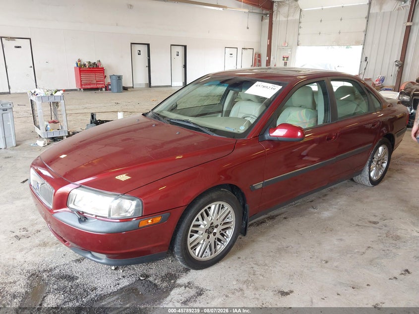 2001 Volvo S80 VIN YV1TS90D911166635 IAAI salvage auction — NORMAL WEAR, Clear (Michigan), sold $125 on 2026-08-18 (photo 2)