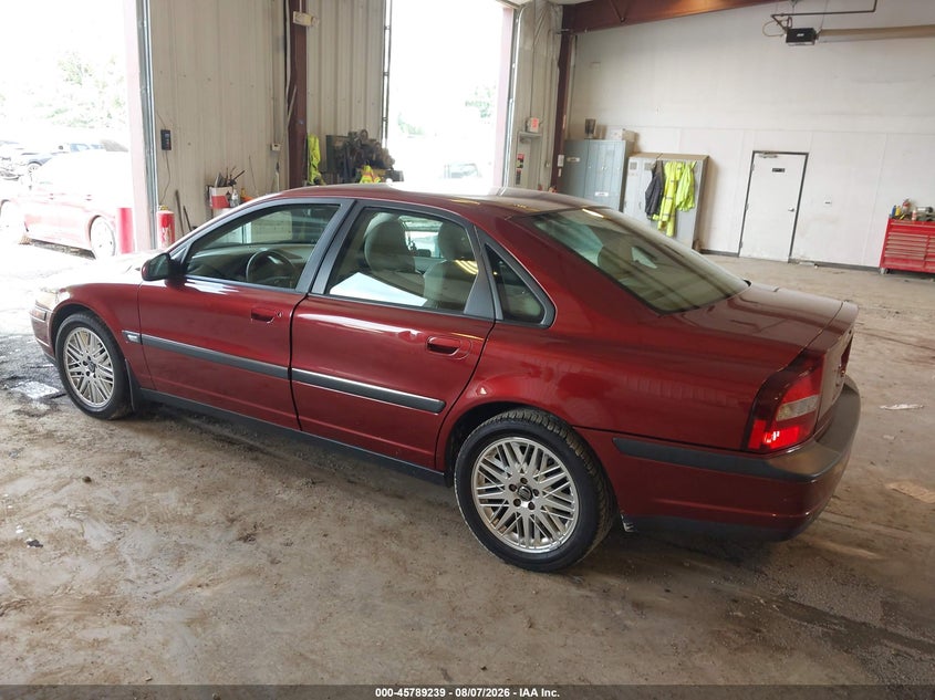 2001 Volvo S80 VIN YV1TS90D911166635 IAAI salvage auction — NORMAL WEAR, Clear (Michigan), sold $125 on 2026-08-18 (photo 3)
