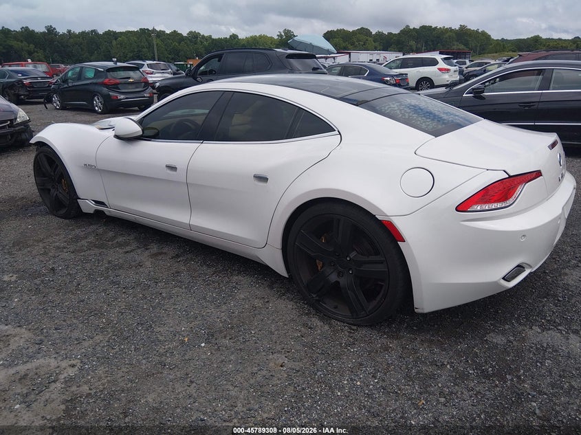 2012 Fisker Karma VIN YH4K14AA9CA001723 IAAI salvage auction — FRONT END, Salvage Title, sold $6,875 on 2026-09-21 (photo 3)