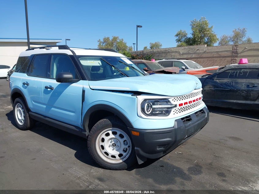 2025 Ford Bronco sport VIN 3FMCR9GN6SRF76618 — IAAI salvage auction photo