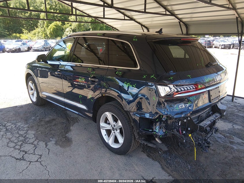 2024 Audi Q7 VIN WA1LCBF75RD003271 IAAI salvage auction — REAR END, Wait Title, sold $21,900 on 2026-09-17 (photo 3)