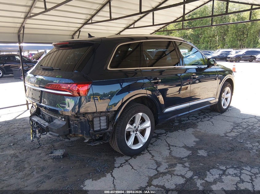 2024 Audi Q7 VIN WA1LCBF75RD003271 IAAI salvage auction — REAR END, Wait Title, sold $21,900 on 2026-09-17 (photo 4)
