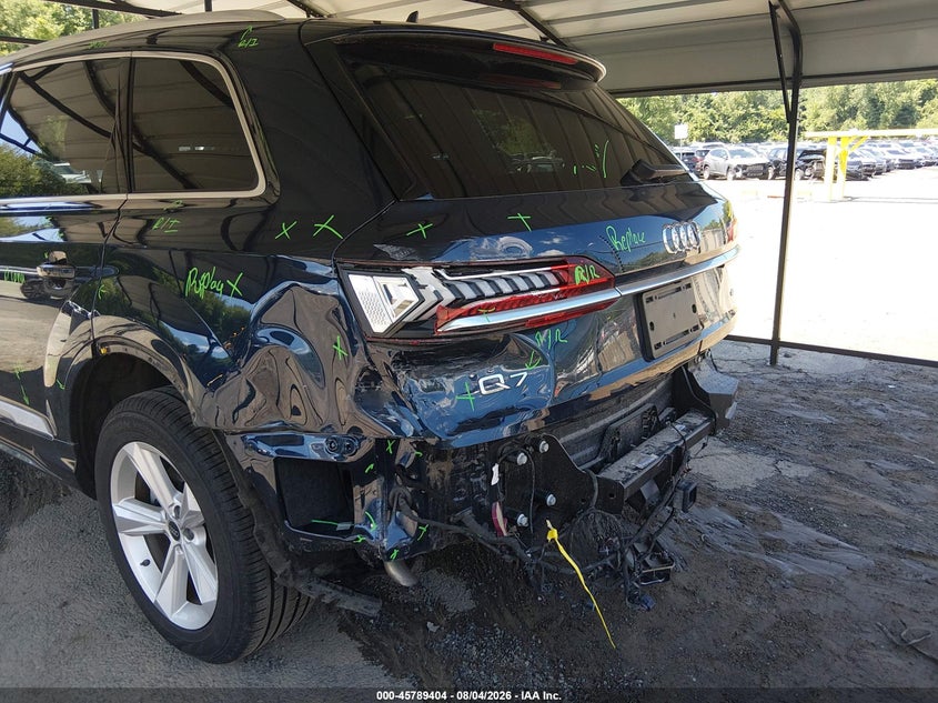 2024 Audi Q7 VIN WA1LCBF75RD003271 IAAI salvage auction — REAR END, Wait Title, sold $21,900 on 2026-09-17 (photo 6)