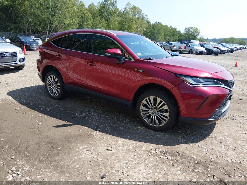 2021 Toyota Venza VIN JTEAAAAHXMJ076557 — IAAI salvage auction photo