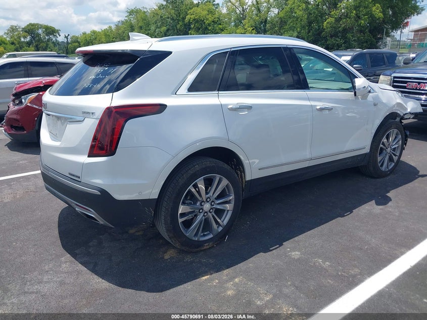 2025 Cadillac Xt5 VIN 1GYKNCR4XSZ112203 IAAI salvage auction — FRONT END, Salvage (Tennessee), sold $3,550 on 2026-09-03 (photo 4)