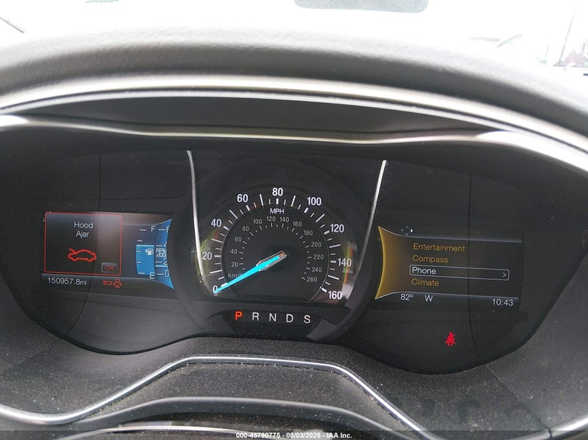 2016 Ford Fusion VIN 3FA6P0HD7GR374568 IAAI salvage auction — NORMAL WEAR, Clear (North Carolina), sold $475 on 2026-08-24 (photo 7)