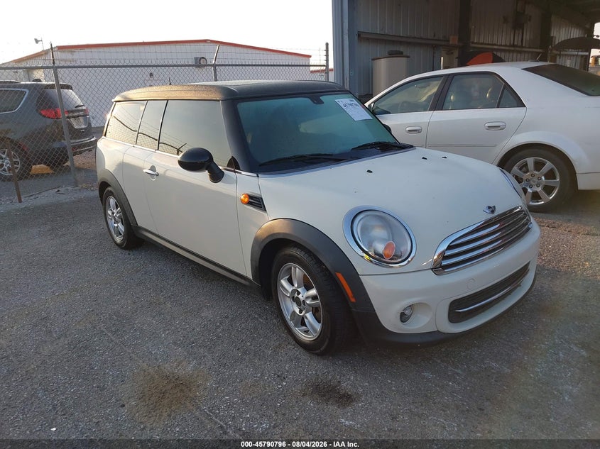 2012 Mini Clubman VIN WMWZF3C53CT190021 IAAI salvage auction — NORMAL WEAR, Clear (Louisiana), sold $400 on 2026-08-11 (photo 1)