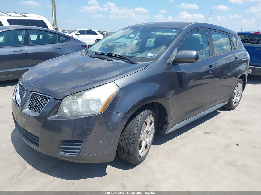 2009 Pontiac Vibe VIN 5Y2SP67019Z474299 IAAI salvage auction — NORMAL WEAR, Original (Texas), sold $275 on 2026-08-18 (photo 2)