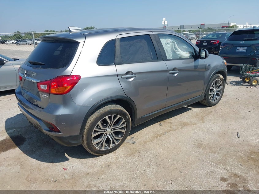 2019 Mitsubishi Outlander VIN JA4AP3AU3KU007548 IAAI salvage auction — SIDE, Salvage Title, sold $1,950 on 2026-09-17 (photo 4)
