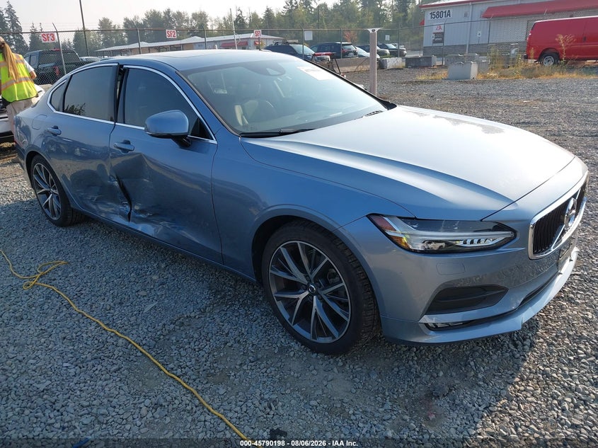 2018 Volvo S90 VIN LVY102MKXJP056606 IAAI salvage auction — SIDE, Bill Of Sale (Washington), sold $5,700 on 2026-08-20 (photo 1)