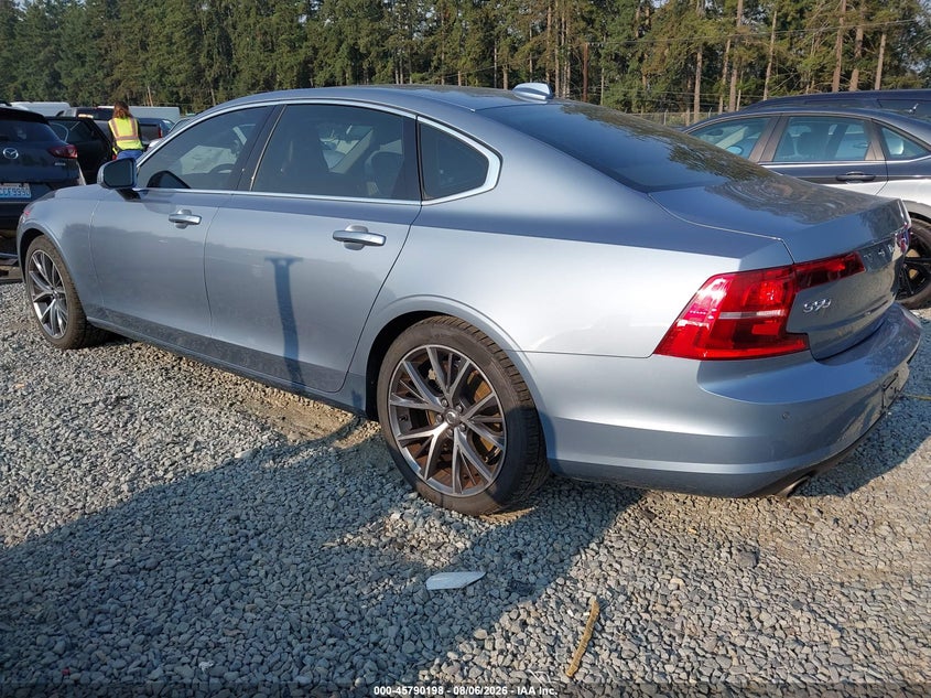 2018 Volvo S90 VIN LVY102MKXJP056606 IAAI salvage auction — SIDE, Bill Of Sale (Washington), sold $5,700 on 2026-08-20 (photo 3)
