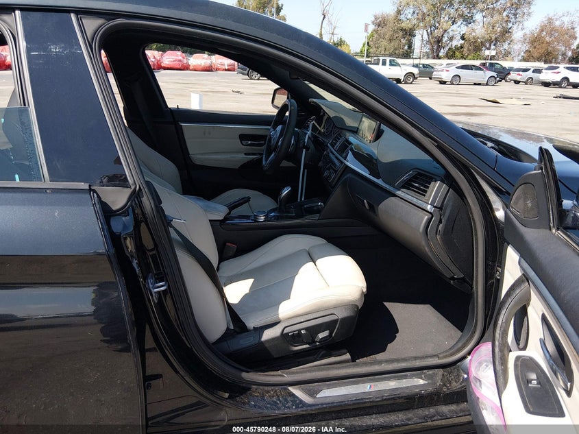 2015 BMW 4er VIN WBA4A9C58FGL85153 IAAI salvage auction — LEFT SIDE, Salvage (California), sold $1,400 on 2026-08-20 (photo 5)