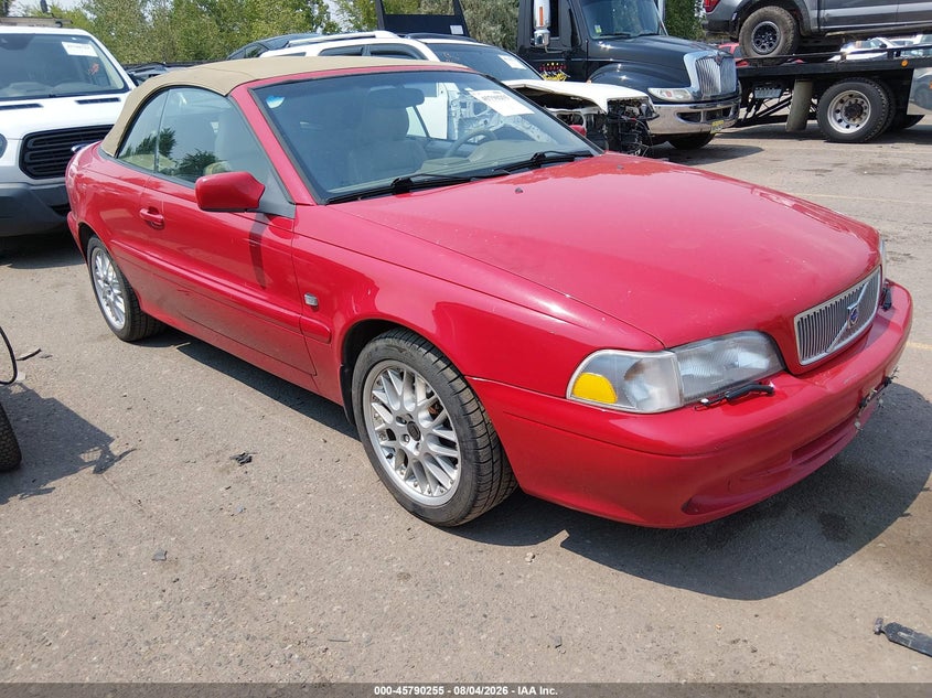 2001 Volvo C70 VIN YV1NC53D41J019519 IAAI salvage auction — NORMAL WEAR, Clear (Colorado), sold $450 on 2026-08-18 (photo 1)