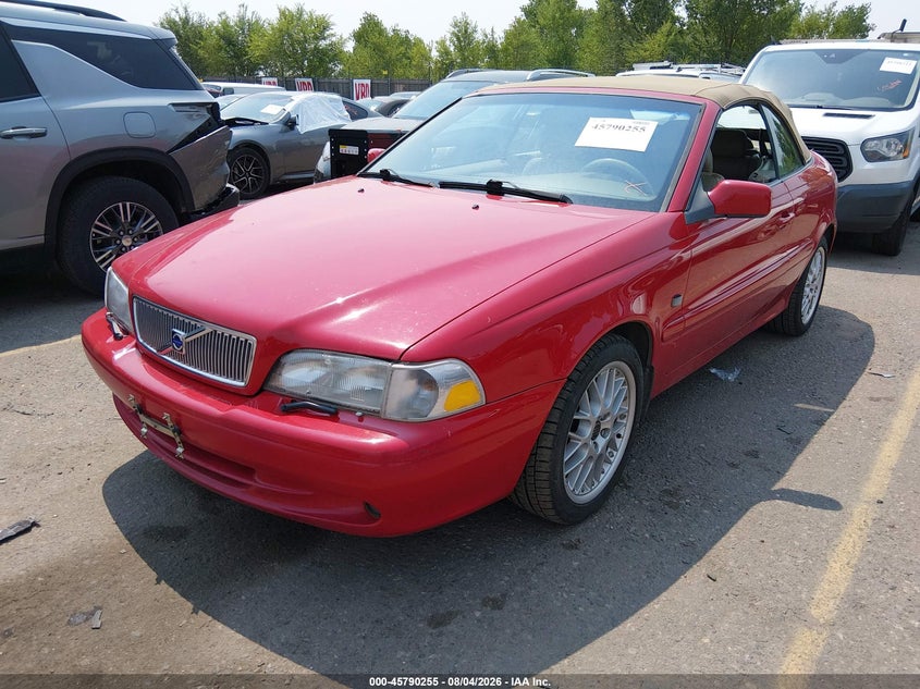 2001 Volvo C70 VIN YV1NC53D41J019519 IAAI salvage auction — NORMAL WEAR, Clear (Colorado), sold $450 on 2026-08-18 (photo 2)