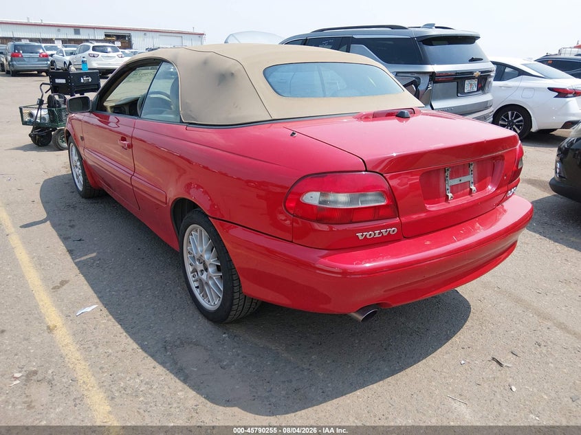 2001 Volvo C70 VIN YV1NC53D41J019519 IAAI salvage auction — NORMAL WEAR, Clear (Colorado), sold $450 on 2026-08-18 (photo 3)