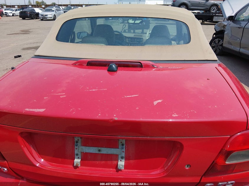 2001 Volvo C70 VIN YV1NC53D41J019519 IAAI salvage auction — NORMAL WEAR, Clear (Colorado), sold $450 on 2026-08-18 (photo 6)