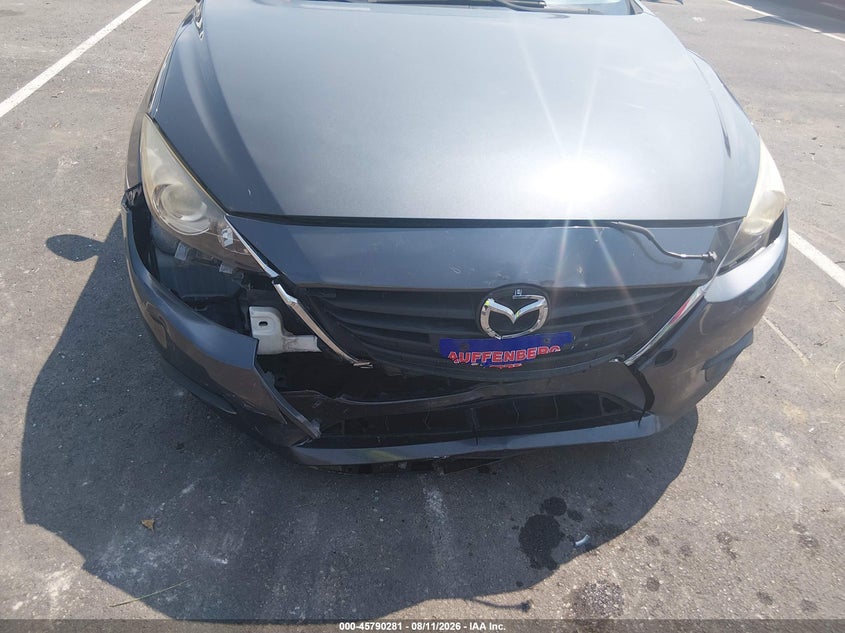 2014 Mazda 3 VIN JM1BM1K74E1110628 IAAI salvage auction — FRONT END, Salvage Title, sold $1,600 on 2026-10-03 (photo 6)