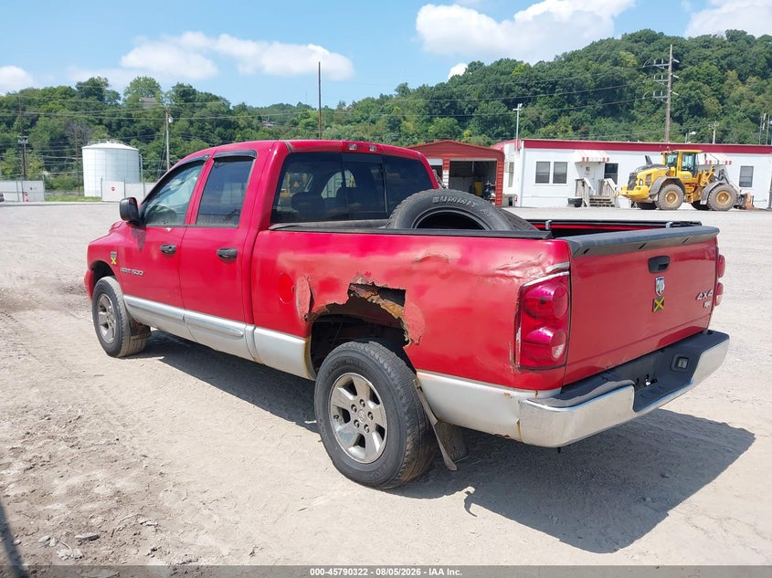 2007 Dodge Ram 1500 VIN 1D7HU18277S115105 IAAI salvage auction — NORMAL WEAR, Clear (Pennsylvania), sold $700 on 2026-08-31 (photo 3)