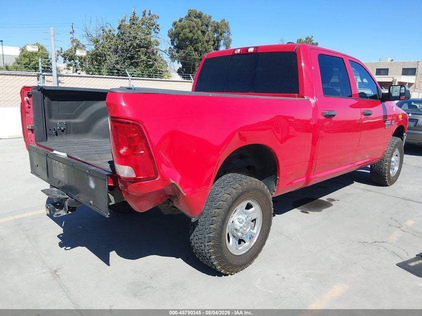 2012 Ram 2500 VIN 3C6UD5CL9CG289556 IAAI salvage auction — UNKNOWN, Salvage Title, sold $5,000 on 2026-08-22 (photo 4)