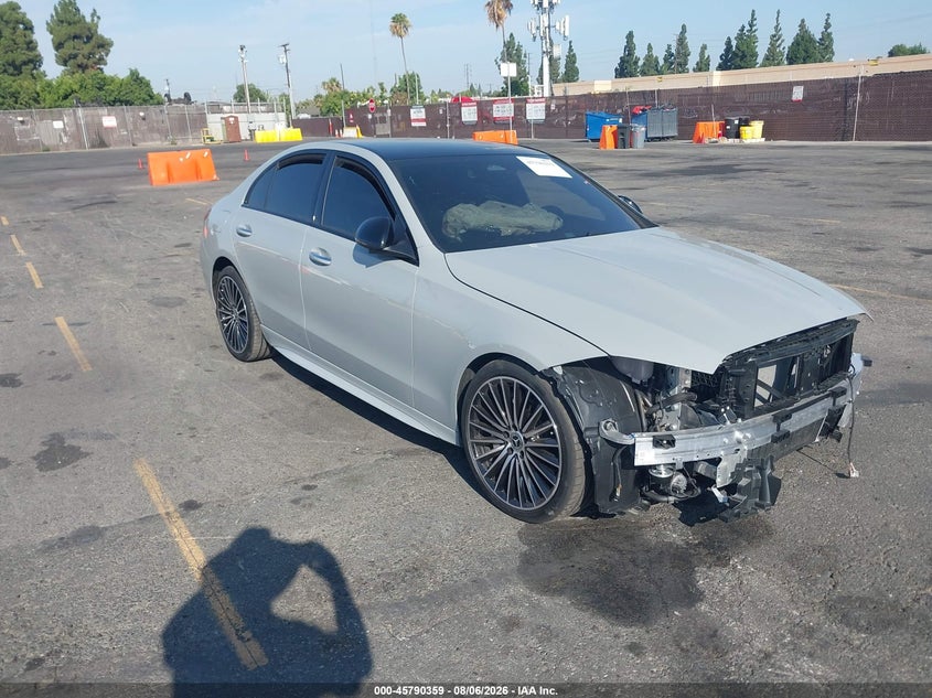 2026 Mercedes-Benz C-Class VIN W1KAF4GB6TR319281 — IAAI salvage auction photo
