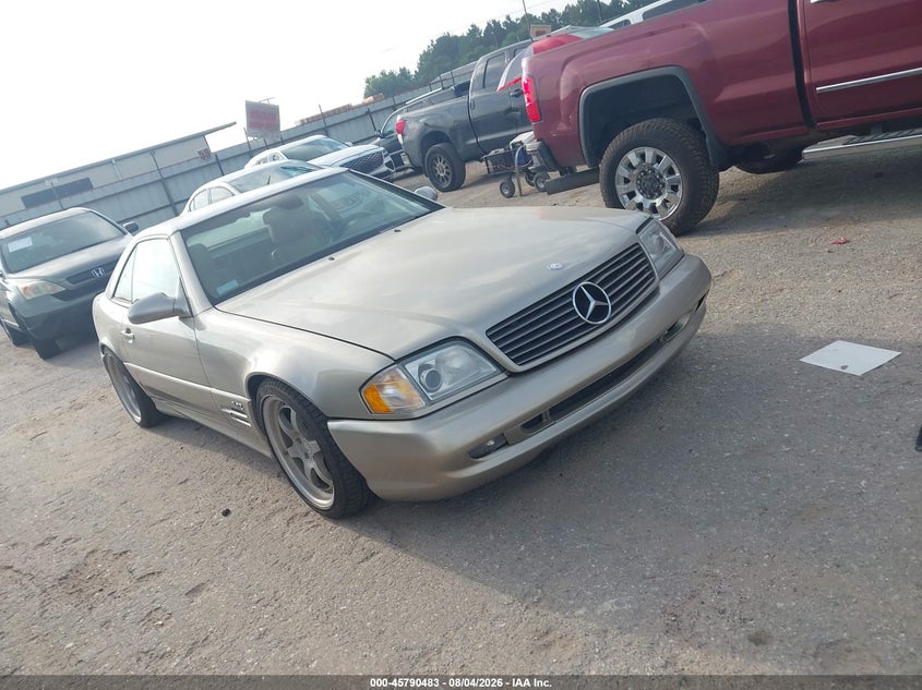 1999 Mercedes-benz Sl-class VIN WDBFA76F9XF183299 — IAAI salvage auction photo